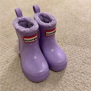 Hunter Lavender Children's Boots